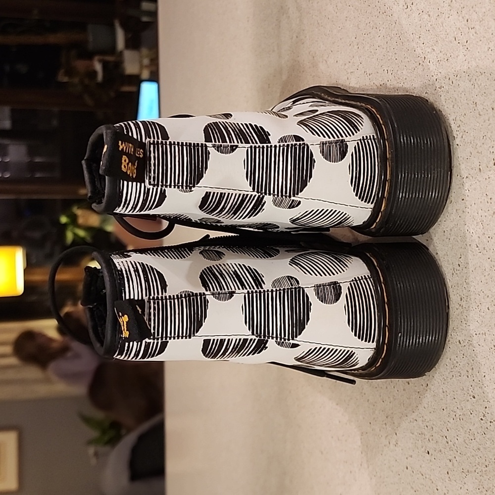 Polka Dot Doc Martens - Picture 4 of 4